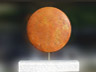 Ode an die Sonne, roter pers. Travertin u. Statuario Marmor, 115 x 90 x 22 cm, 2011